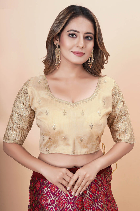 Glamorous Embroidered Designer Blouse