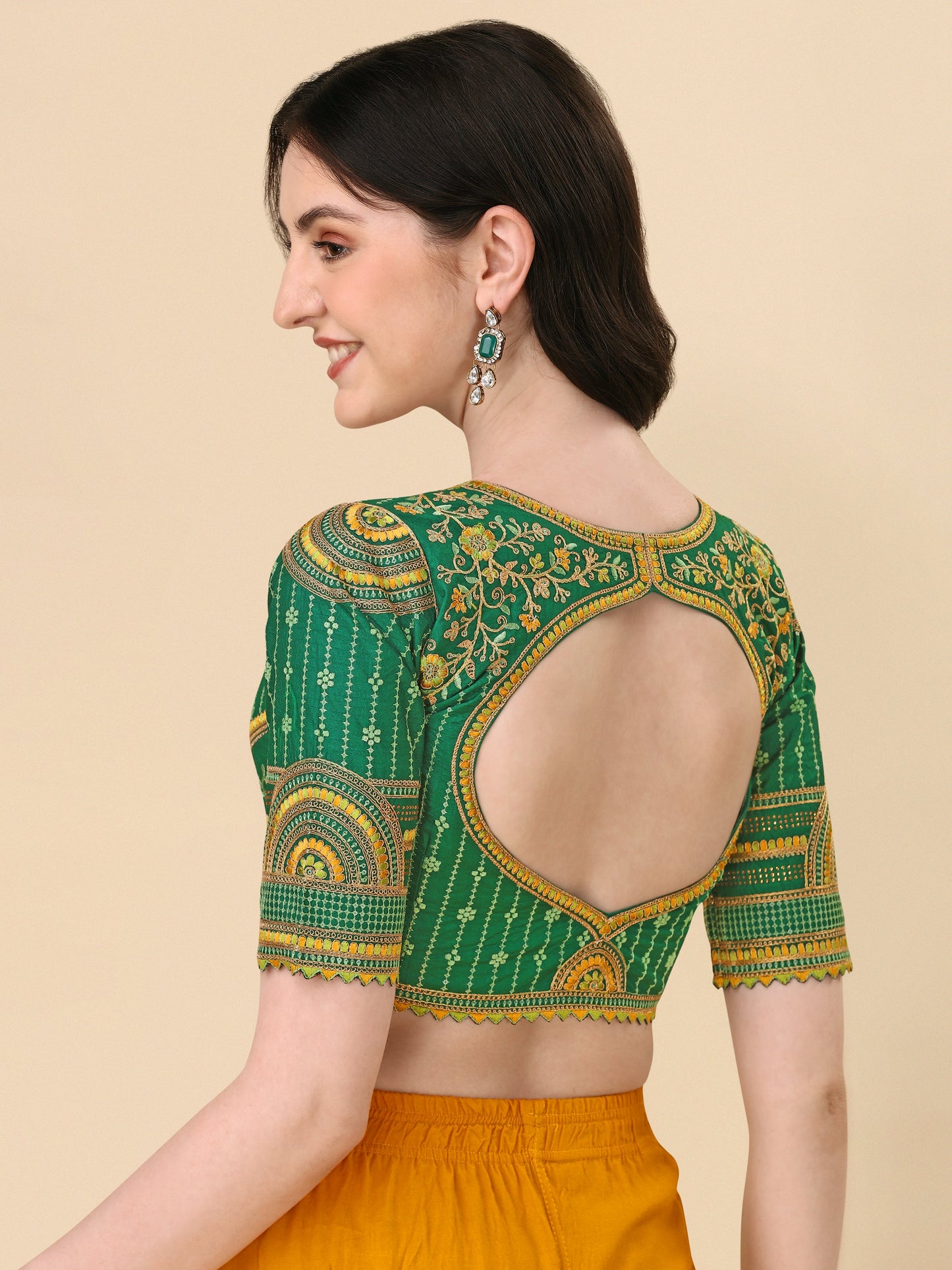 Heavy Embroidered Designer Blouse