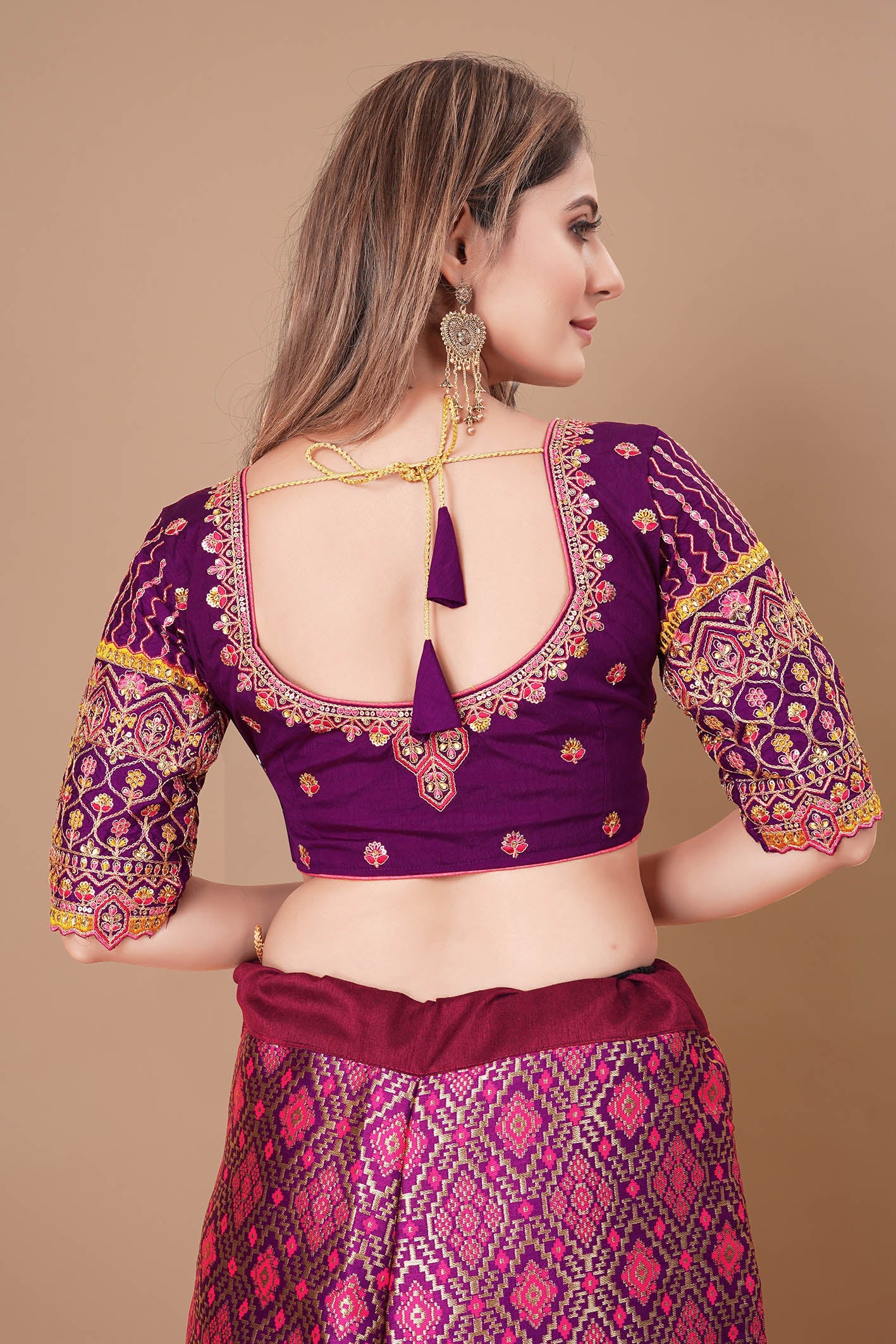 Fashionable Embroidered Blouse